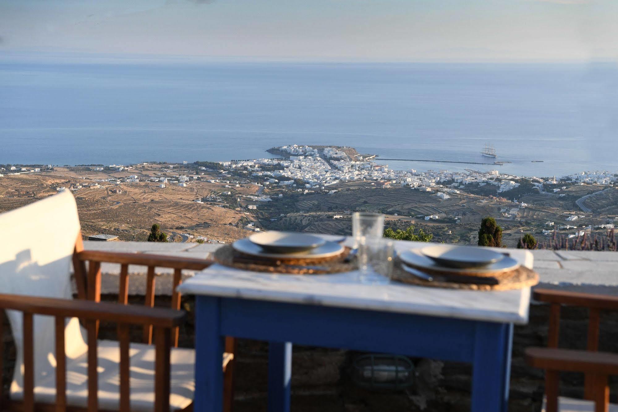 Tinos Sky View Villa Arnados Esterno foto
